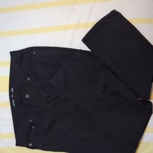 Mens OLD NAVY 36x32 Black jeans